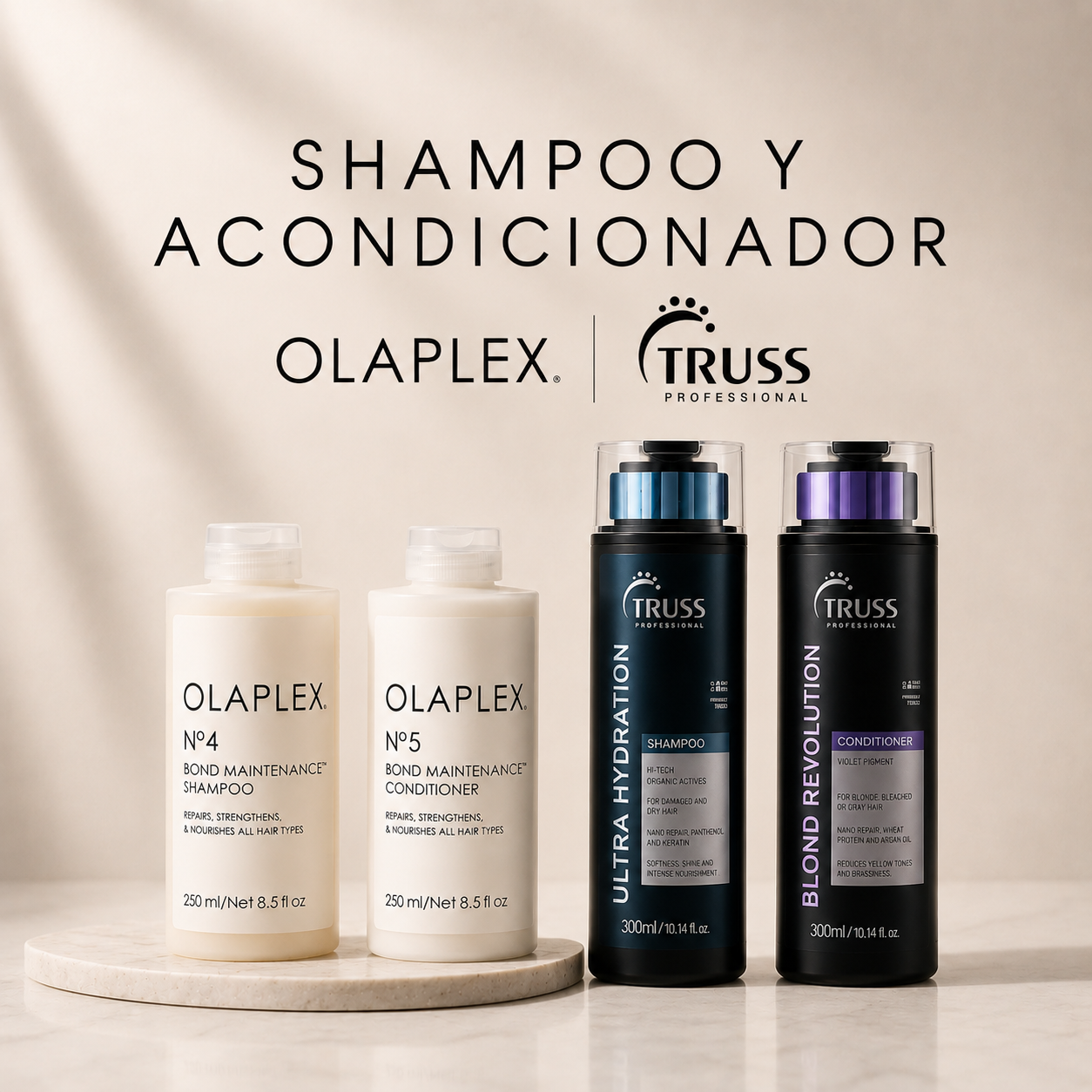 Shampoos y Acondicionadores