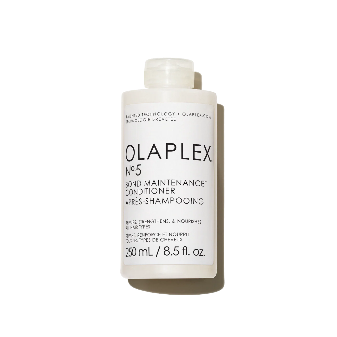 Olaplex No.5 Bond Maintenance Conditioner bottle on a white background